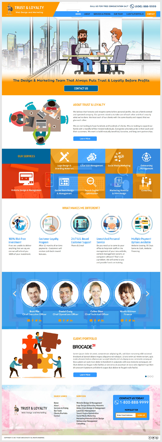 Web Design par -Marc- pour IHUSTLING, LLC | Design #16716159