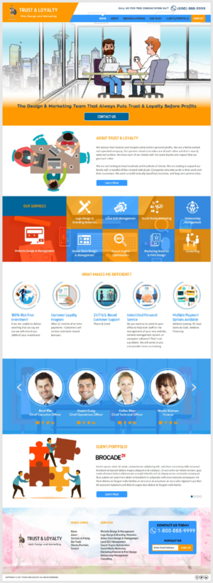TrustAndLoyalty.com | Web Design par -Marc-