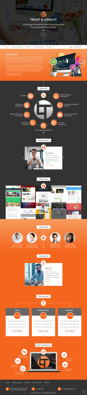 Web Design by rightway for IHUSTLING, LLC | Design: #16606801