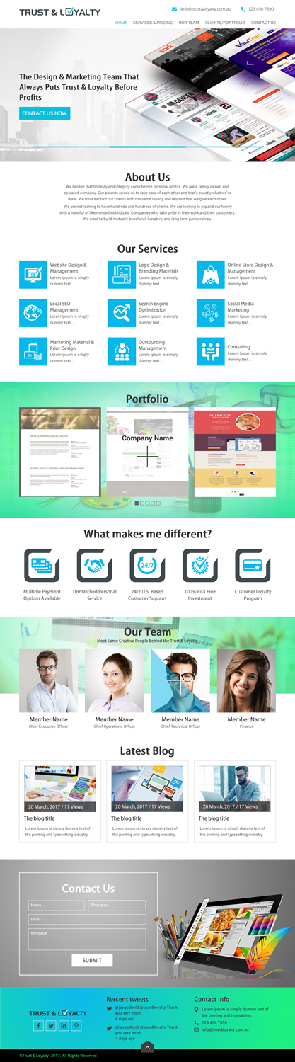 Web Design by rightway for IHUSTLING, LLC | Design #16606802