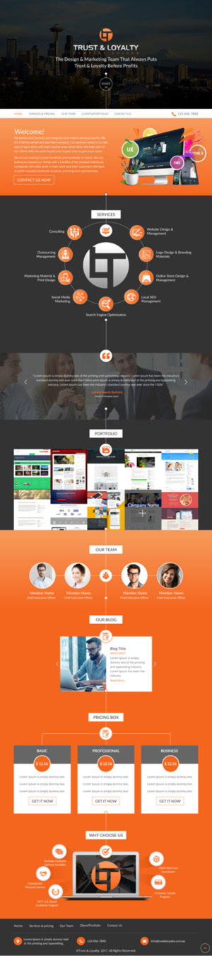 Web Design by rightway for IHUSTLING, LLC | Design: #16688276