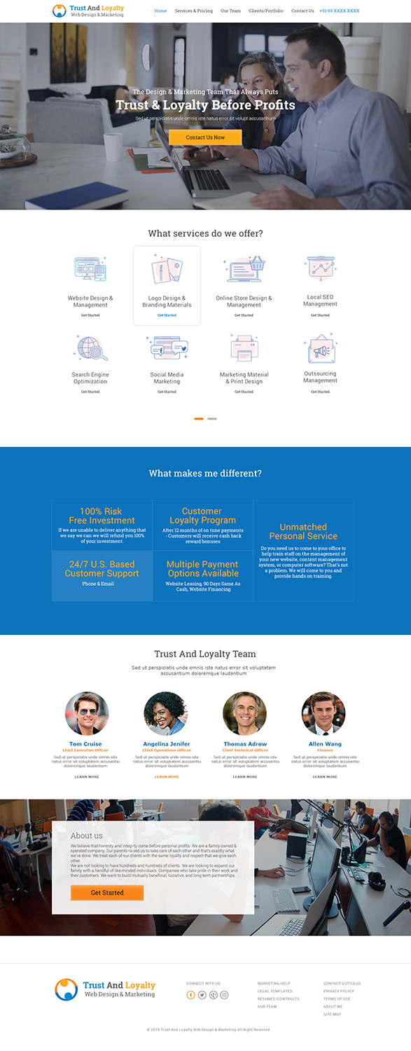 Web Design by lemosys infotech for IHUSTLING, LLC | Design #16602950