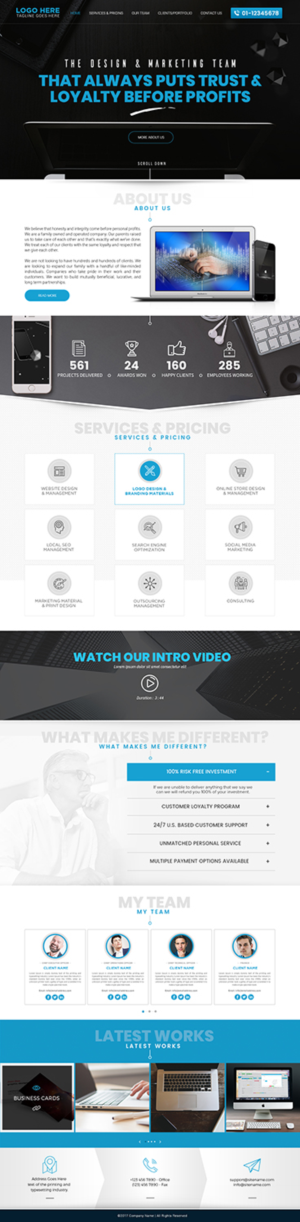 TrustAndLoyalty.com | Web Design par SAI DESIGNS