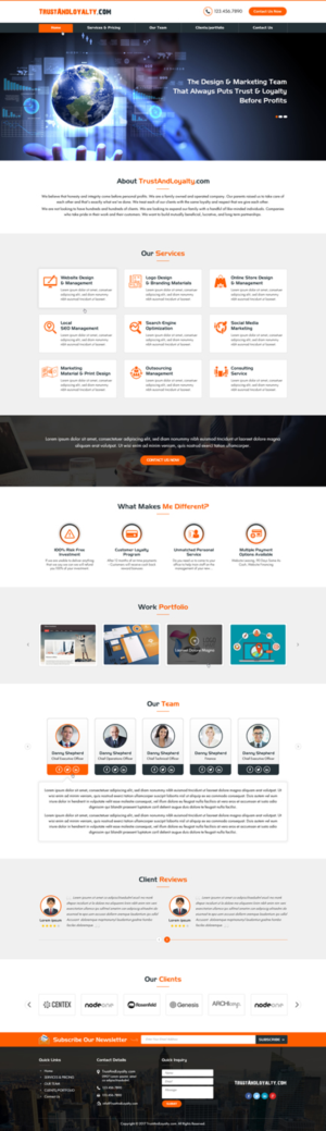 Web Design by Creative Design for IHUSTLING, LLC | Design: #16661497
