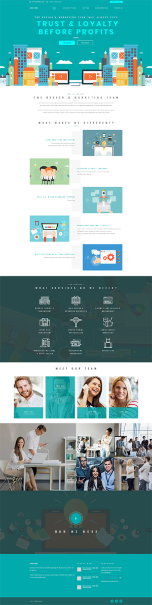 Web Design by NineTwoEleven Media for IHUSTLING, LLC | Design: #16655933