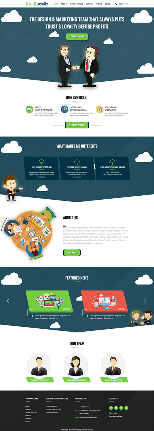 Web Design by PiXthemes for IHUSTLING, LLC | Design #16714262