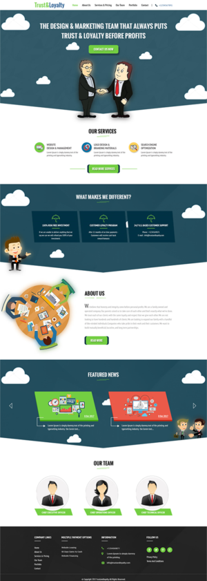Web Design by PiXthemes for IHUSTLING, LLC | Design: #16714262