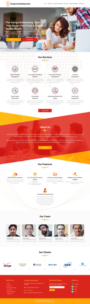 TrustAndLoyalty.com | Web Design par Tpith
