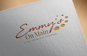Emmy's On Main: a fun whimsical boutique | Diseño de Logo por Atec