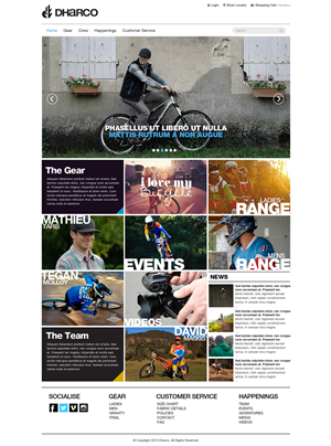 Wordpress Design by Latest Design Ideas for this project | Design: #2683873