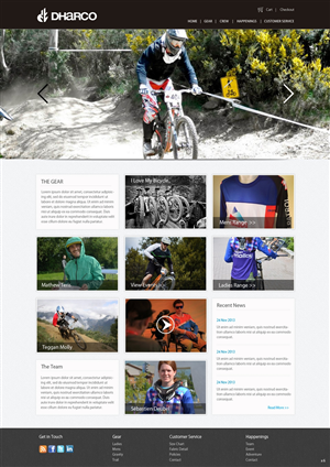 Wordpress Design by pb for this project | Design: #2713122