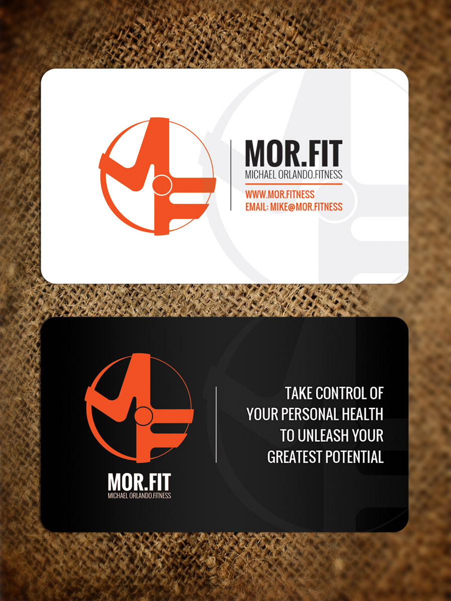Business Card Design by Sandaruwan for Michael Orlando Fitness | Design #16745223