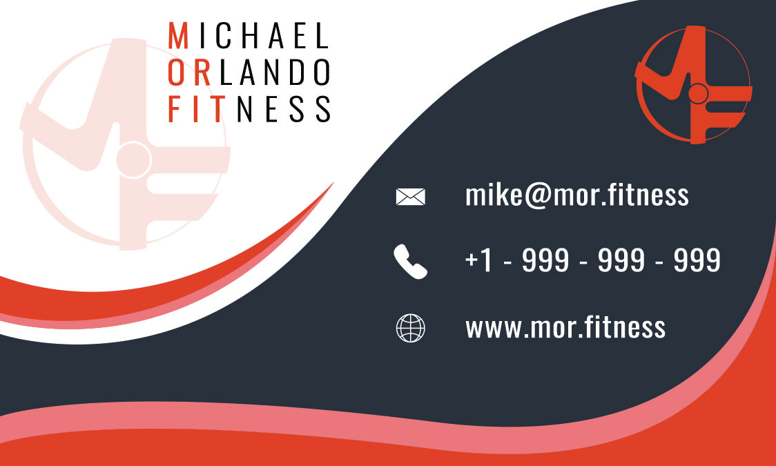 Business Card Design by Blazs91 for Michael Orlando Fitness | Design #16786876