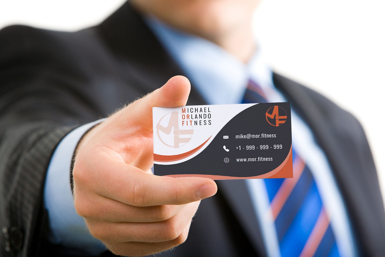 Design de Carte de Visite par Blazs91 pour Michael Orlando Fitness | Design #16786879