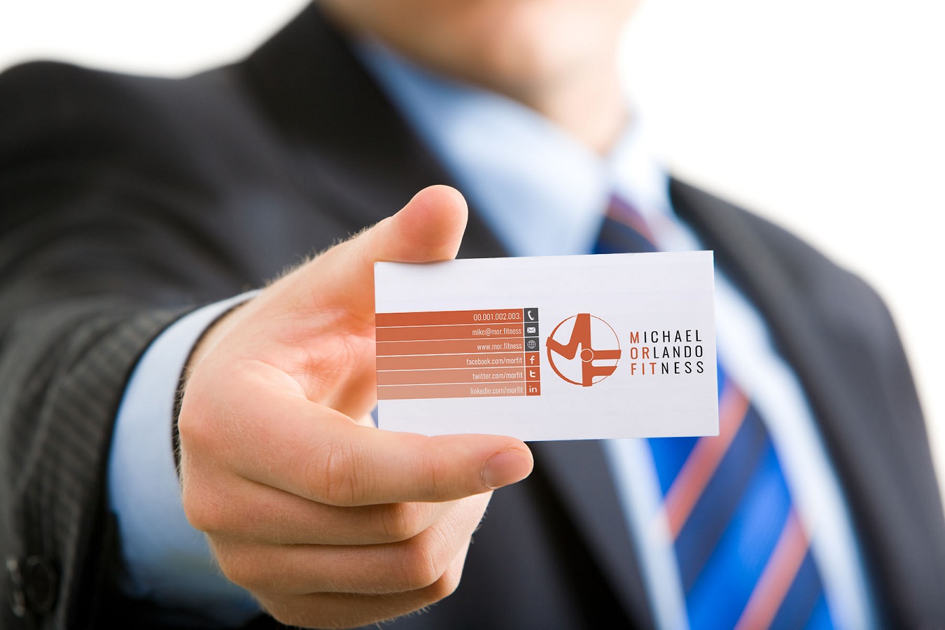 Business Card Design by Blazs91 for Michael Orlando Fitness | Design #16787148