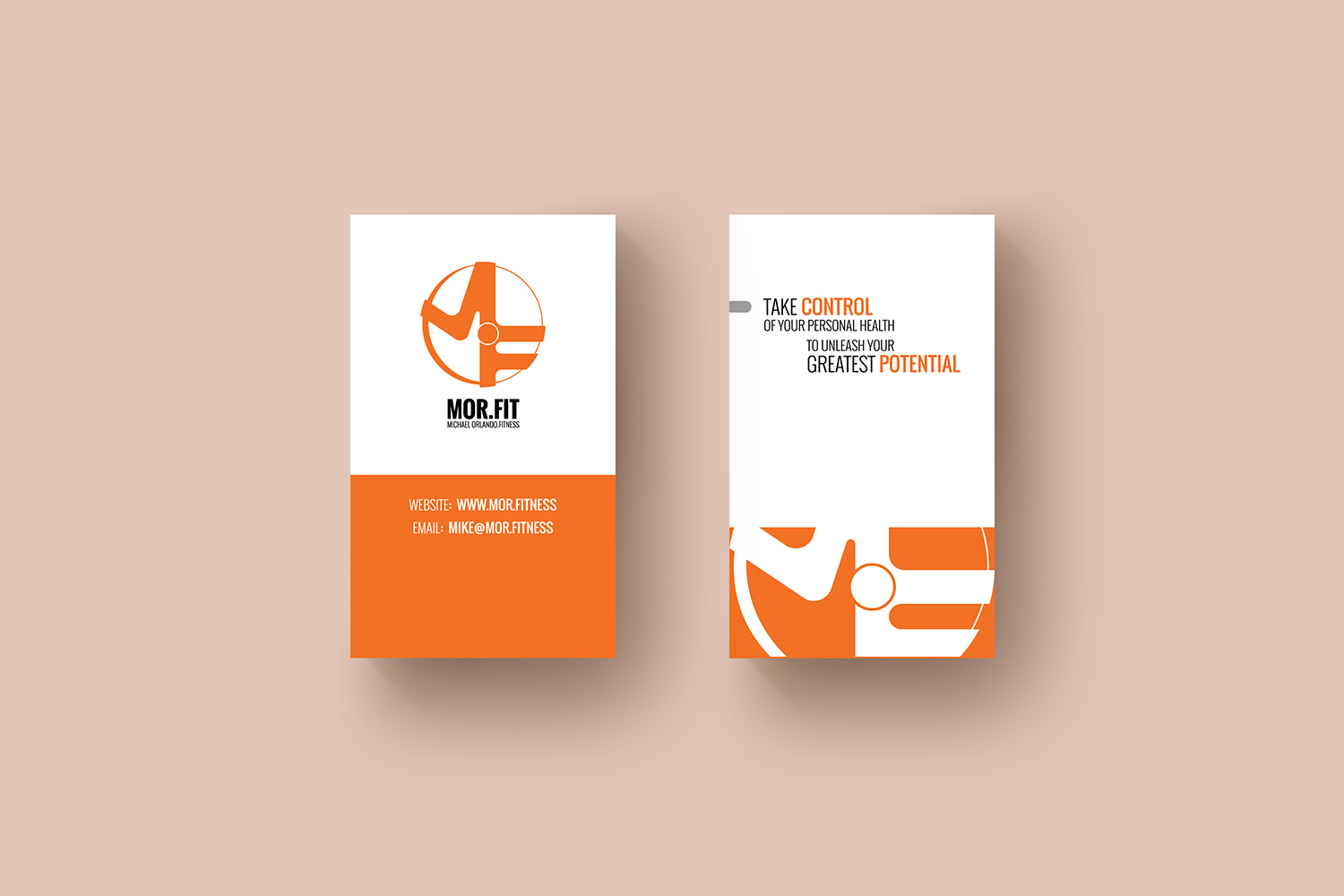 Business Card Design by Mr. Grass for Michael Orlando Fitness | Design #16719284
