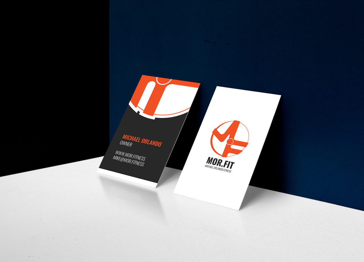 Diseño de Tarjeta de Presentación por JK18 para Michael Orlando Fitness | Diseño #16718869