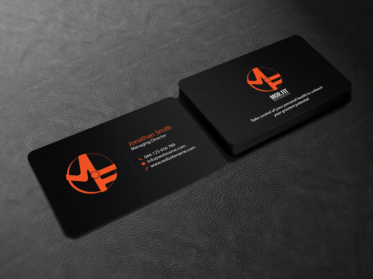 Business Card Design by Creations Box 2015 for Michael Orlando Fitness | Design #16729718