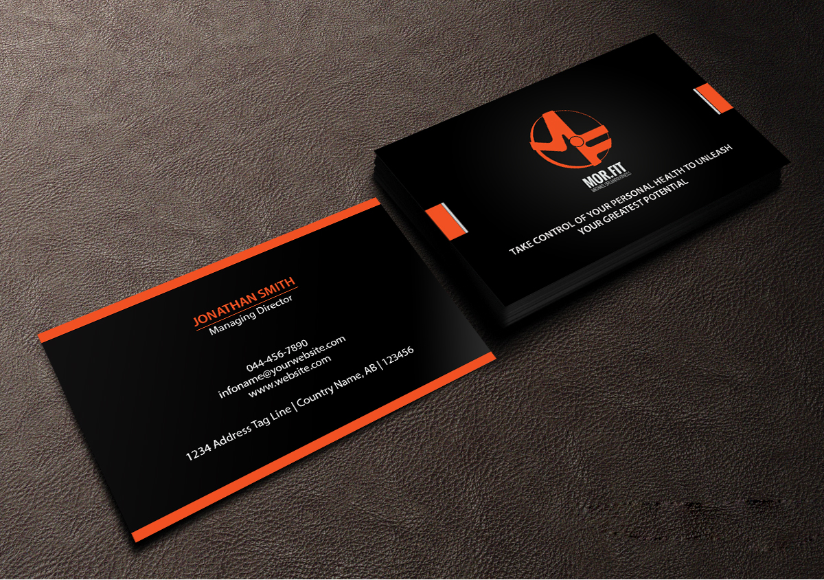 Business Card Design by Creations Box 2015 for Michael Orlando Fitness | Design #16729719