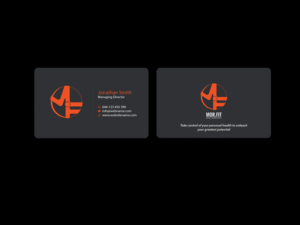 Visitenkarten-Design von Creations Box 2015 für Michael Orlando Fitness | Design: #16729722