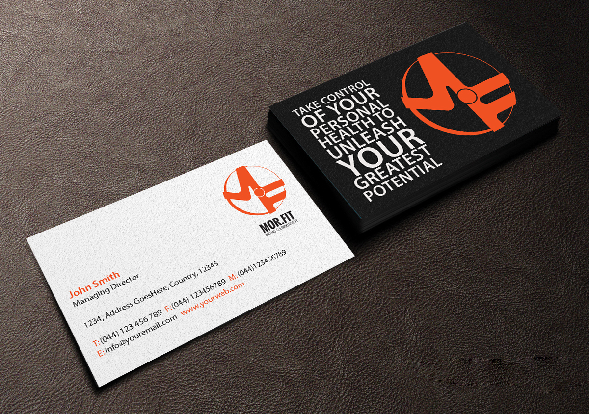 Business Card Design by Creations Box 2015 for Michael Orlando Fitness | Design #16729727