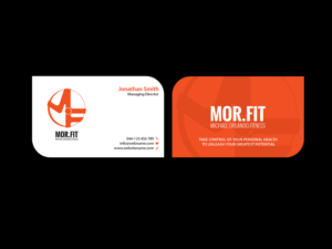 Visitenkarten-Design von Creations Box 2015 für Michael Orlando Fitness | Design: #16729744