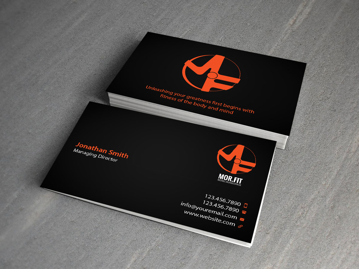 Business Card Design by Creations Box 2015 for Michael Orlando Fitness | Design #16729750