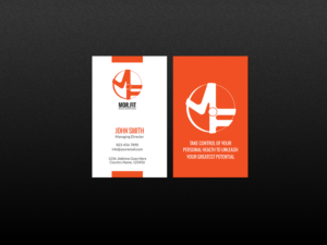 Visitenkarten-Design von Creations Box 2015 für Michael Orlando Fitness | Design: #16729756