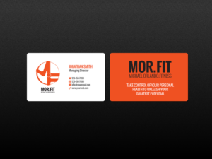 Visitenkarten-Design von Creations Box 2015 für Michael Orlando Fitness | Design: #16729757