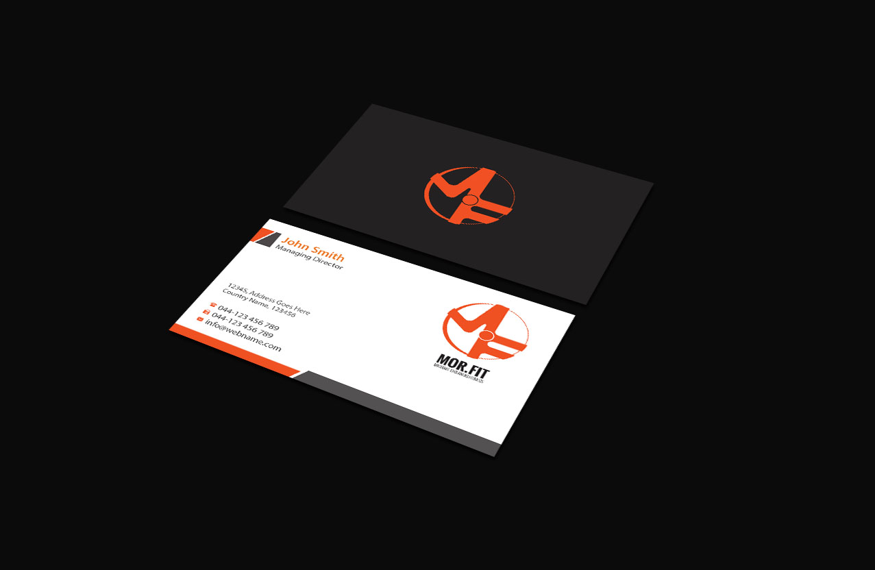 Business Card Design by Creations Box 2015 for Michael Orlando Fitness | Design #16729758