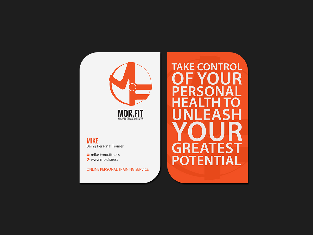 Business Card Design by Creations Box 2015 for Michael Orlando Fitness | Design #16739420
