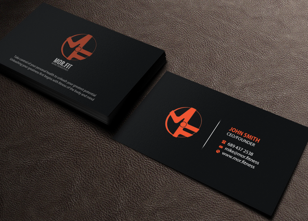 Business Card Design by Brand aid for Michael Orlando Fitness | Design #16736622