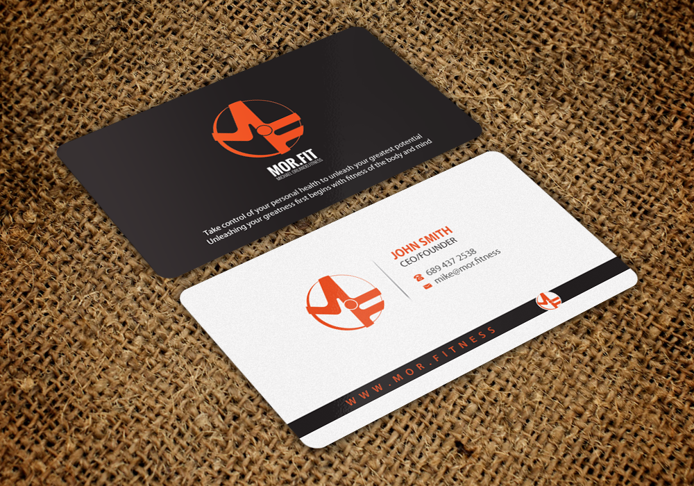 Business Card Design by Brand aid for Michael Orlando Fitness | Design #16736736