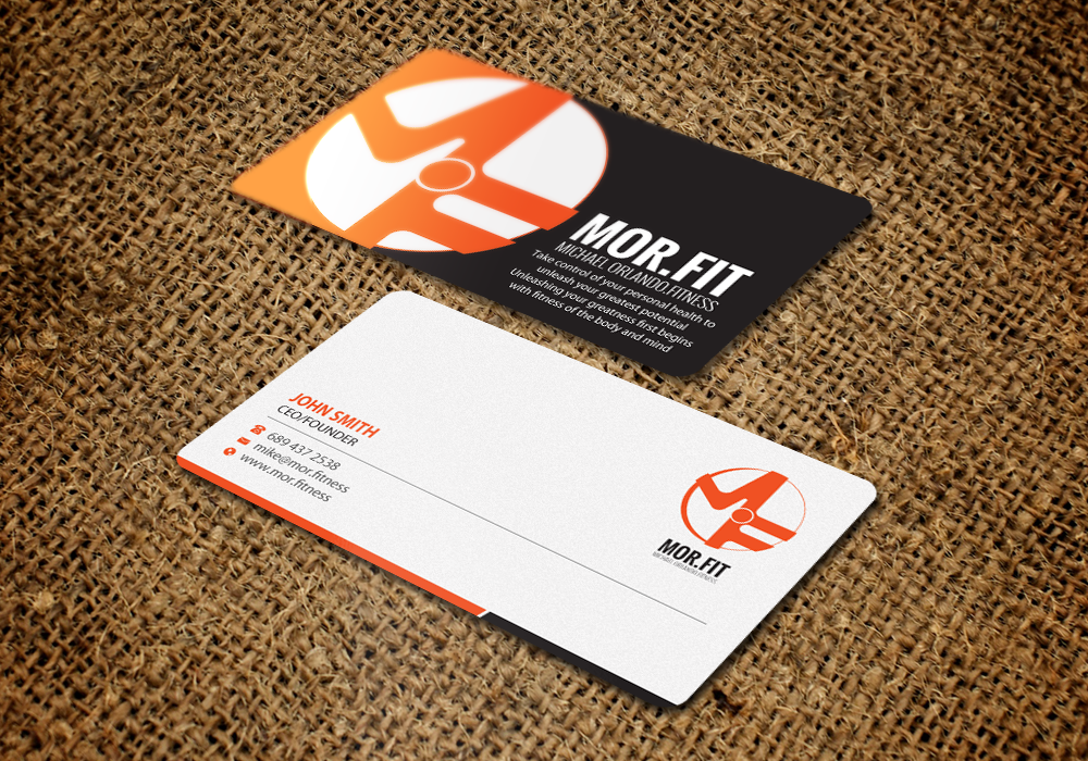 Diseño de Tarjeta de Presentación por Brand aid para Michael Orlando Fitness | Diseño #16736754