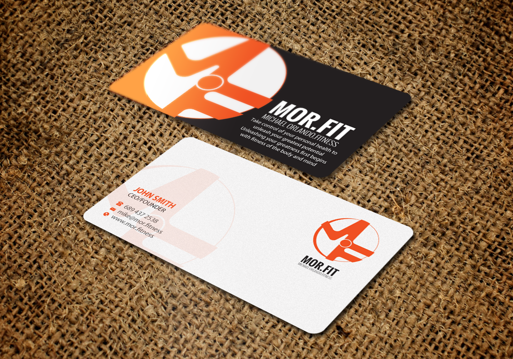 Business Card Design by Brand aid for Michael Orlando Fitness | Design #16736755