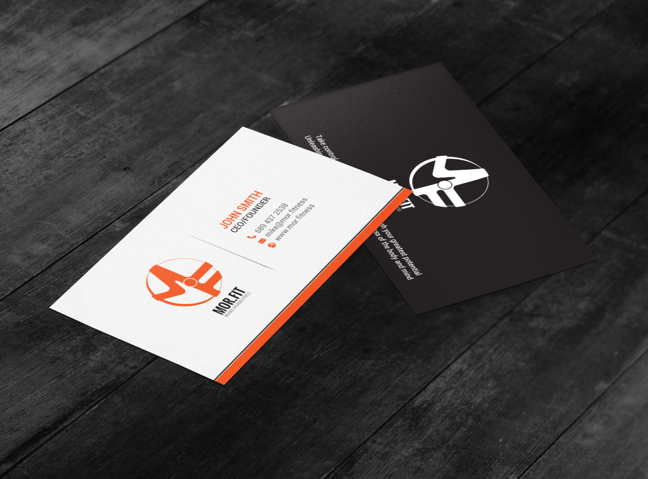 Business Card Design by chandrayaan.creative for Michael Orlando Fitness | Design #16736002