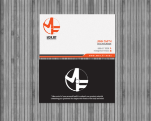 Business Card Design by chandrayaan.creative for Michael Orlando Fitness | Design: #16736030