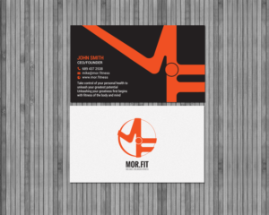Business Card Design by chandrayaan.creative for Michael Orlando Fitness | Design: #16736205