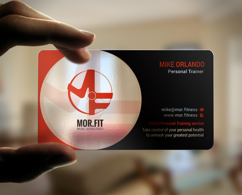 Design de Carte de Visite par chandrayaan.creative pour Michael Orlando Fitness | Design #16744671