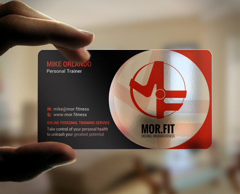 Design de Carte de Visite par chandrayaan.creative pour Michael Orlando Fitness | Design #16765521