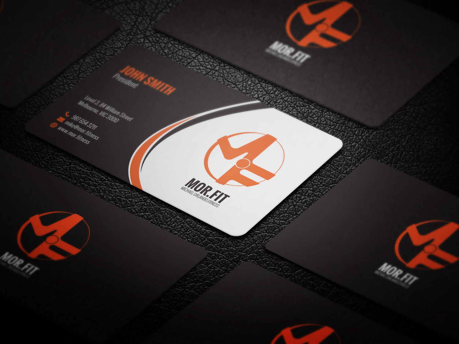 Business Card Design by mdreyad for Michael Orlando Fitness | Design #16722201