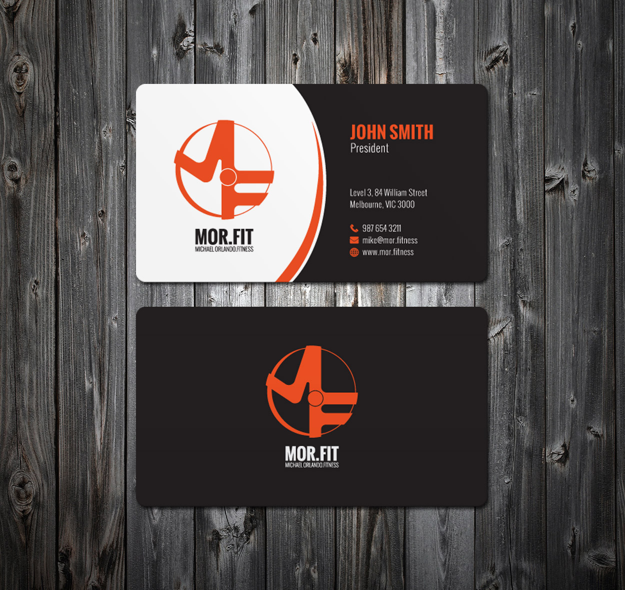 Business Card Design by mdreyad for Michael Orlando Fitness | Design #16722239