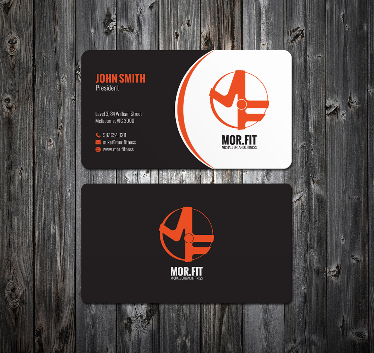 Business Card Design by mdreyad for Michael Orlando Fitness | Design #16722932