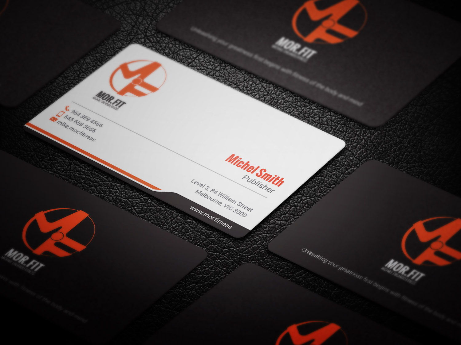 Business Card Design by mdreyad for Michael Orlando Fitness | Design #16745403