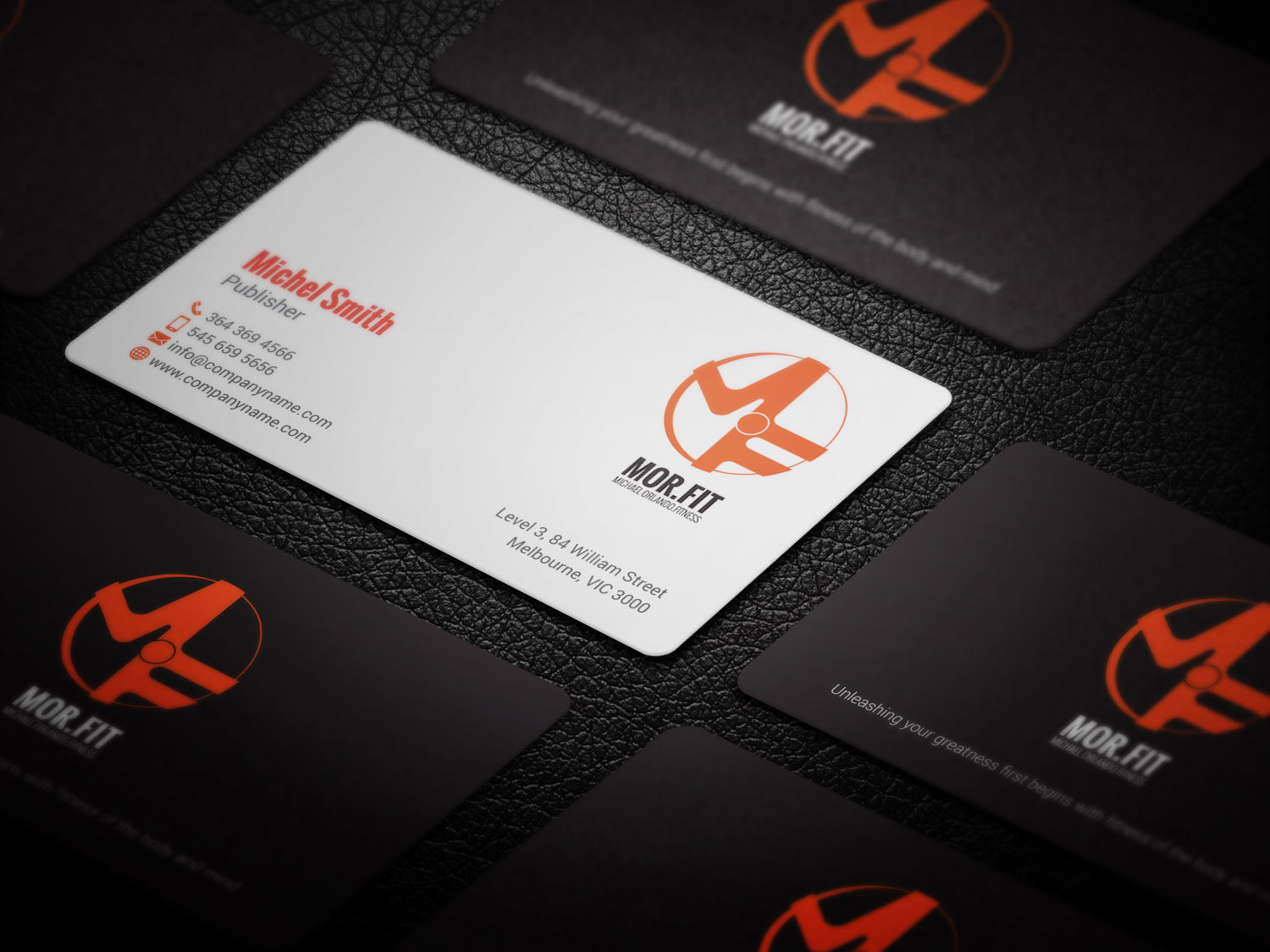 Business Card Design by mdreyad for Michael Orlando Fitness | Design #16745630