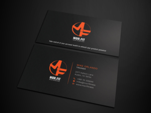 Business Card Design by Graphic Flame for Michael Orlando Fitness | Design: #16724013