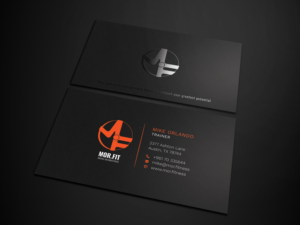 Business Card Design by Graphic Flame for Michael Orlando Fitness | Design: #16724016