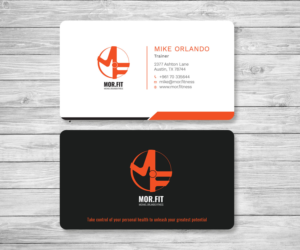 Business Card Design by Graphic Flame for Michael Orlando Fitness | Design: #16724037