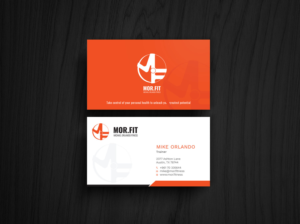 Business Card Design by Graphic Flame for Michael Orlando Fitness | Design: #16724041