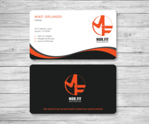Business Card Design by Graphic Flame for Michael Orlando Fitness | Design: #16724071